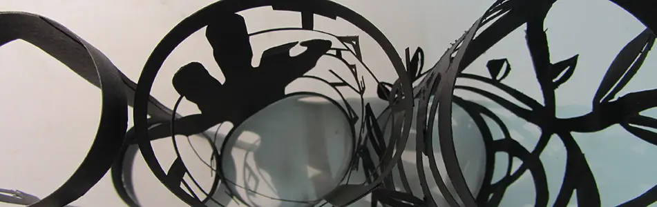black stencilling
